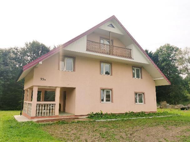 Villa Bieszczadzki Dom Nad Stawem Ropienka Esterno foto