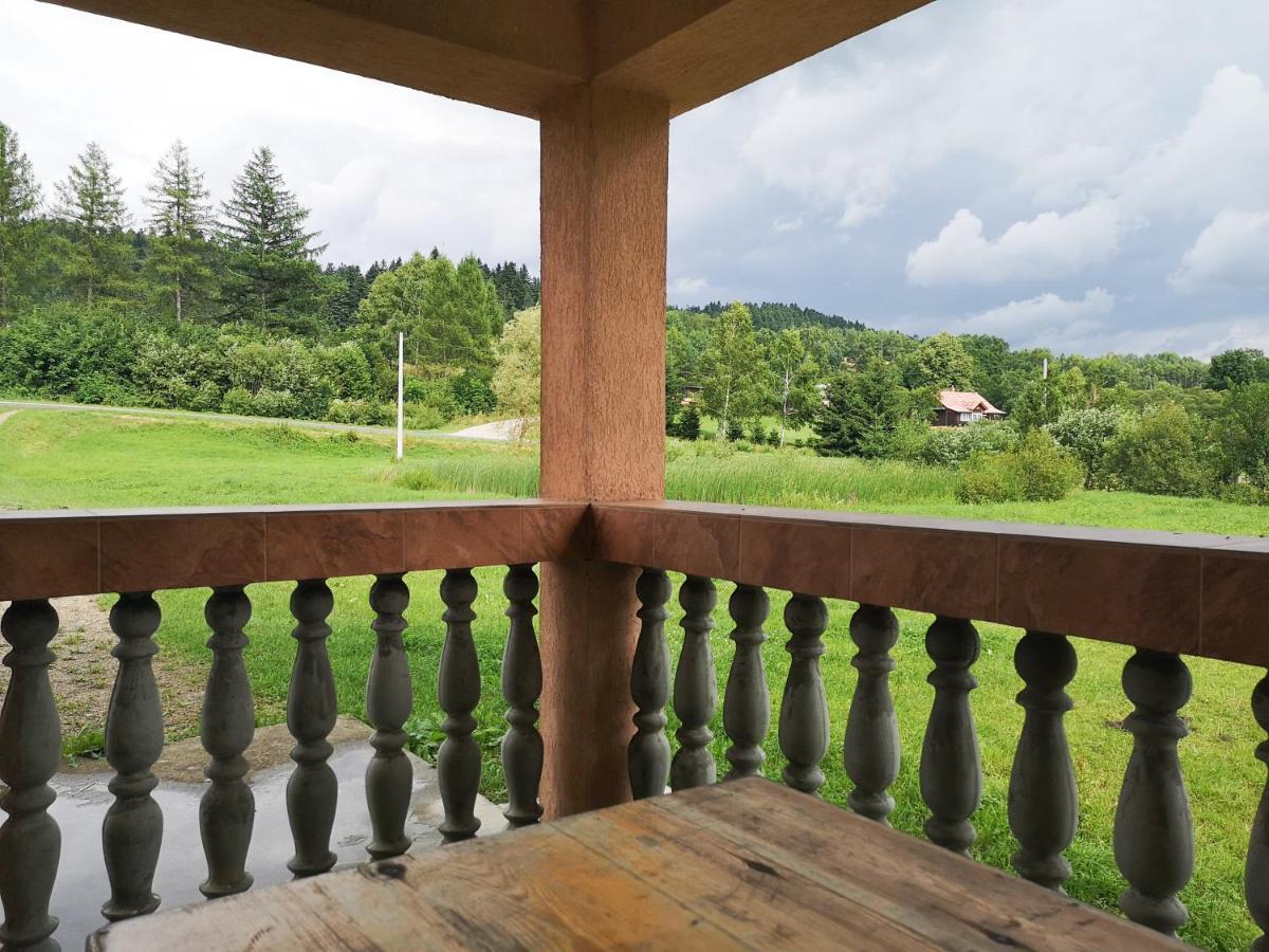 Villa Bieszczadzki Dom Nad Stawem Ropienka Esterno foto